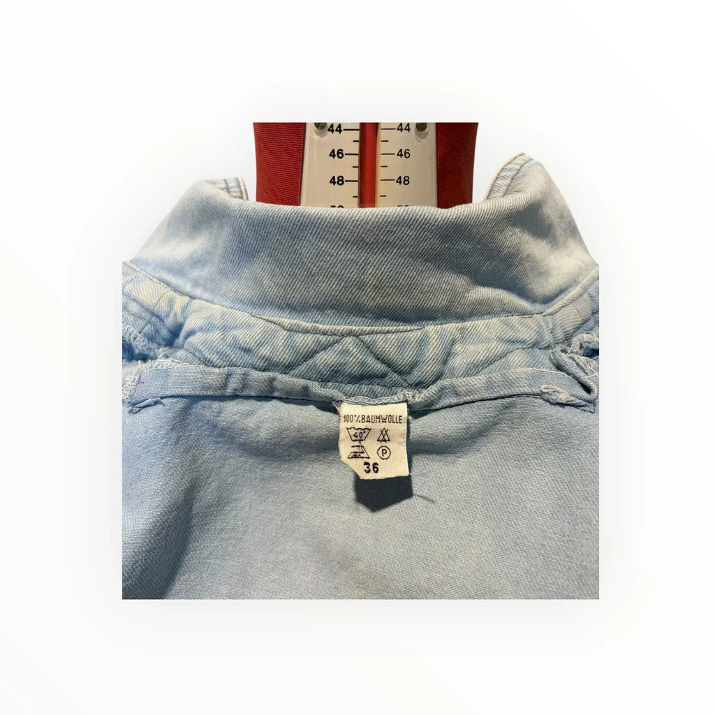 Giubbino donna vintage Enrico Coveri anni 80 denim