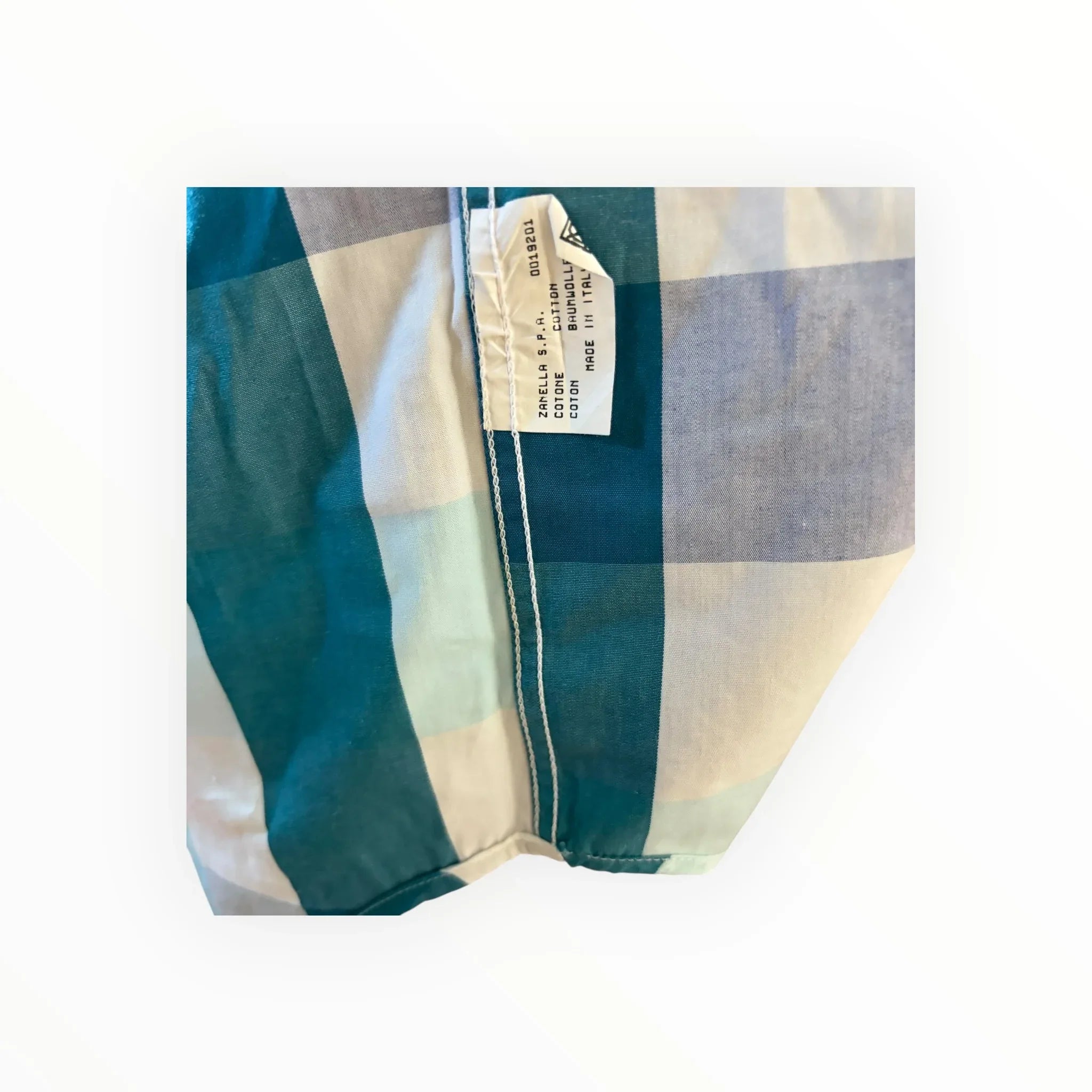 Camicia scozzese Henry Cotton’s vintage uomo