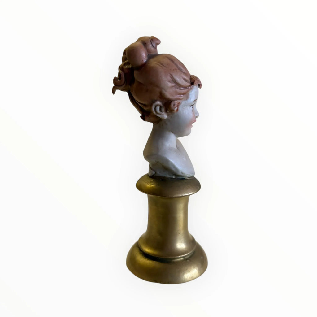 Statuette ancienne en céramique de Luigi Benacchio