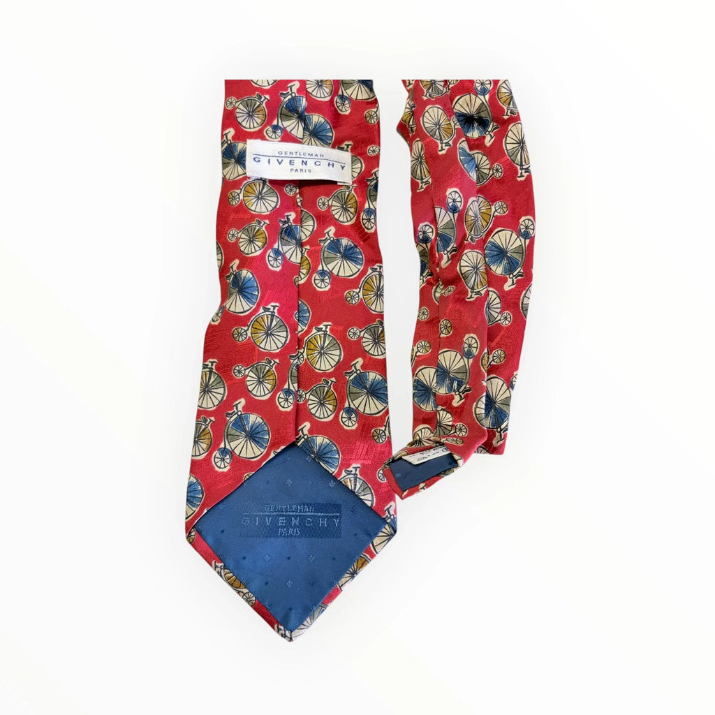 Givenchy bicycle print tie