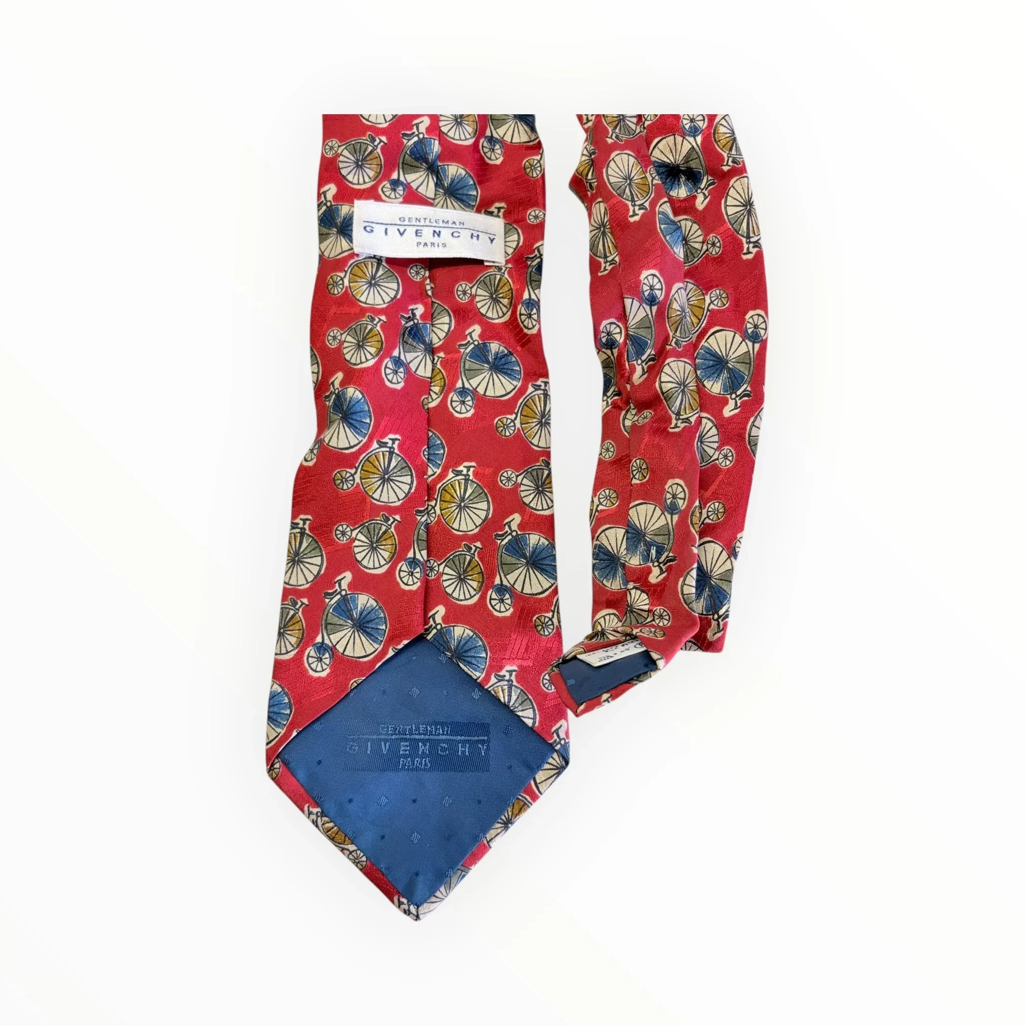 Cravatta con stampa bicicletta di Givenchy