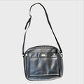 Borsa Fendi Vintage in Pelle e Inserti in Pelle di Serpente 