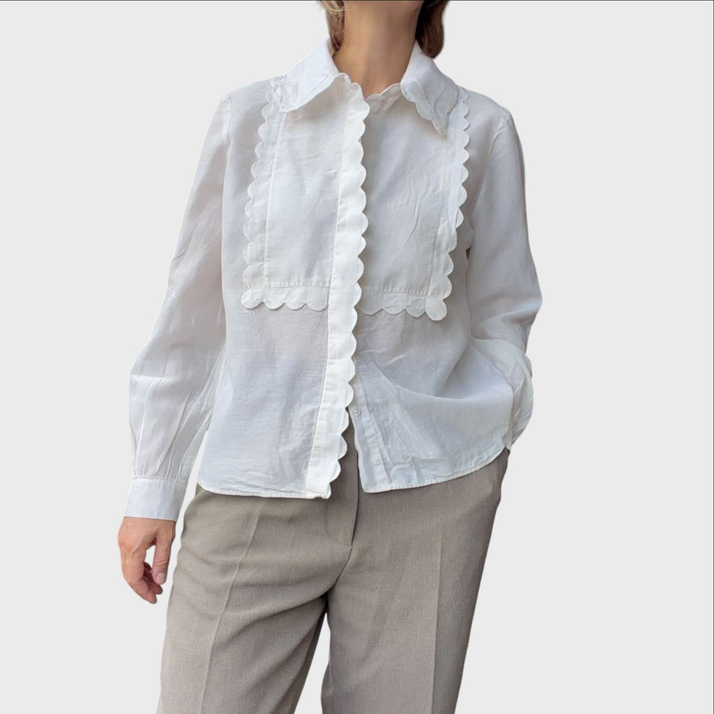 Claudie Pierlot – Camicia in Cotone e Seta | Taglia 38