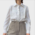 Claudie Pierlot – Camicia in Cotone e Seta -Taglia 38