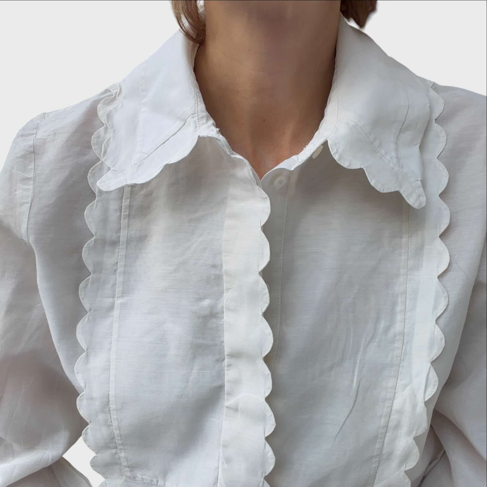Claudie Pierlot – Camicia in Cotone e Seta | Taglia 38