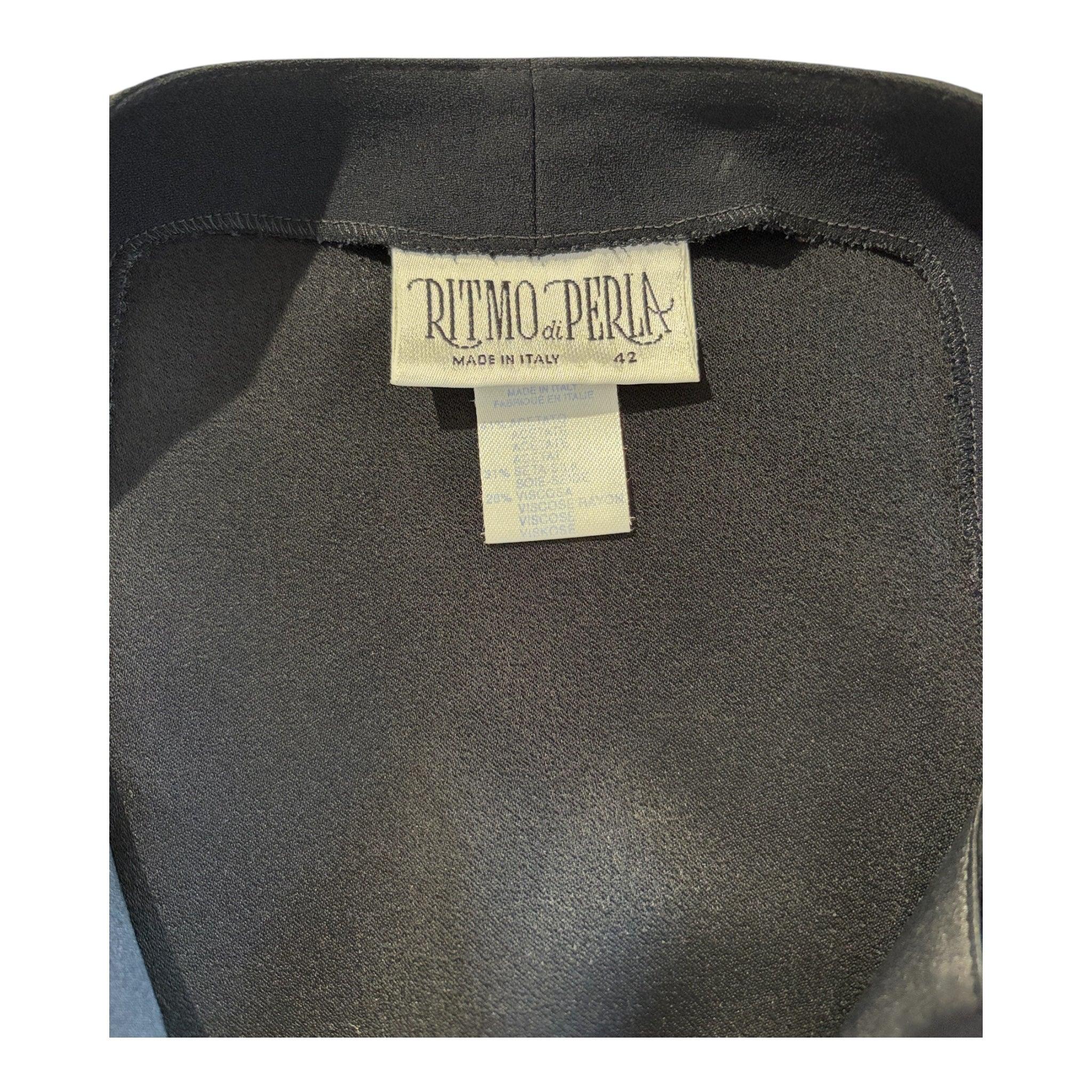 Mini abito vintage stile Y2K, ritmo di la perla taglia 42