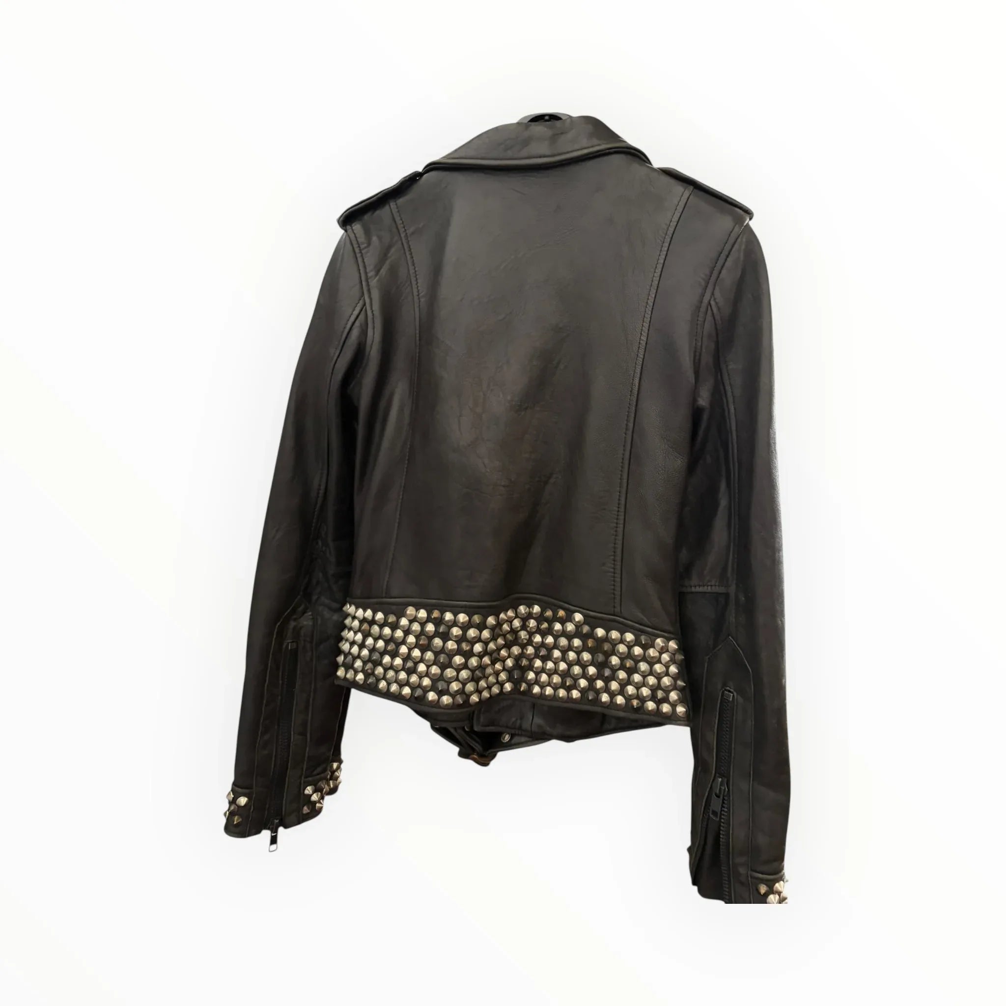 Chiodo pelle con borchie Robin’s jean