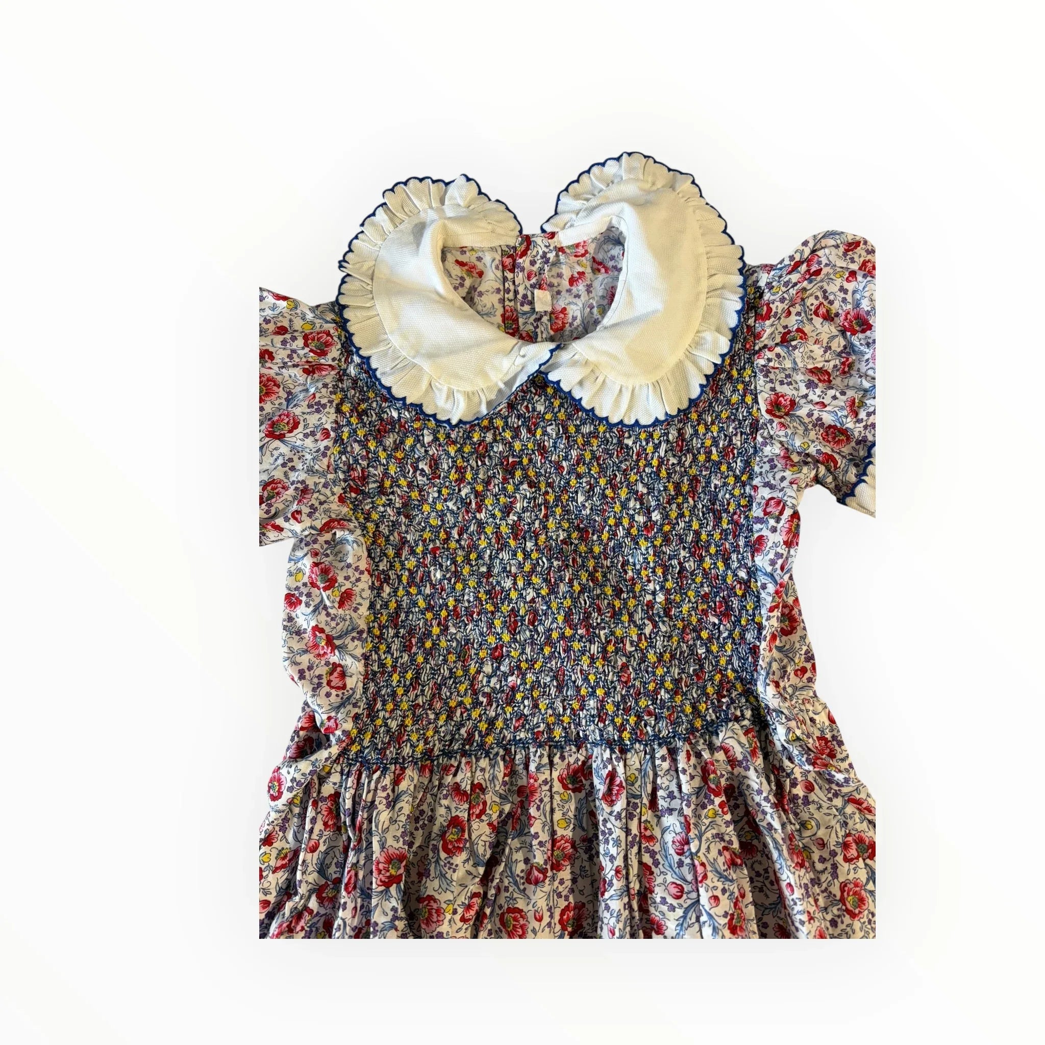 Abito bambina vintage sartoriale