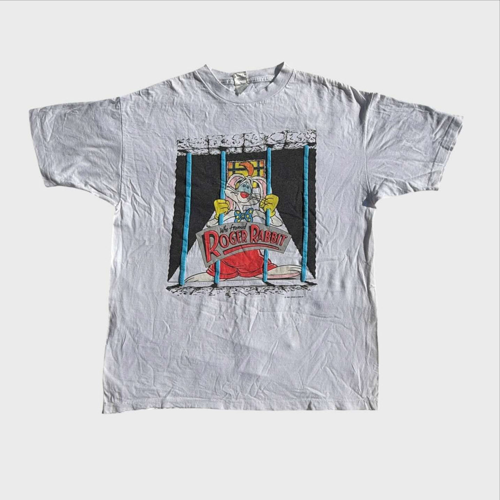 Maglietta promozionale vintage del film CHI HA INCASTRATO ROGER RABBIT del 1987
