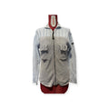 Maglione con zip da uomo vintage  Napapijri colore azzurro taglia S