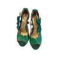 Sandali donna Poetic Licence Vintage numero 37 colre verde e oro