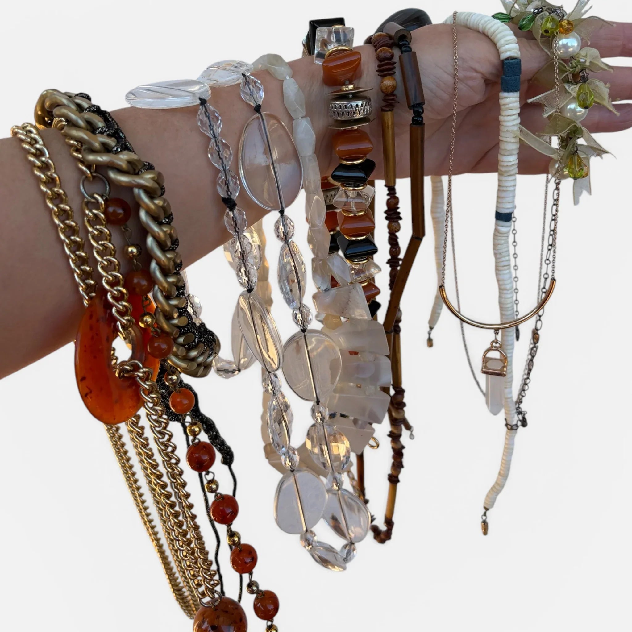 Stock 10 Collane Vintage Miste 