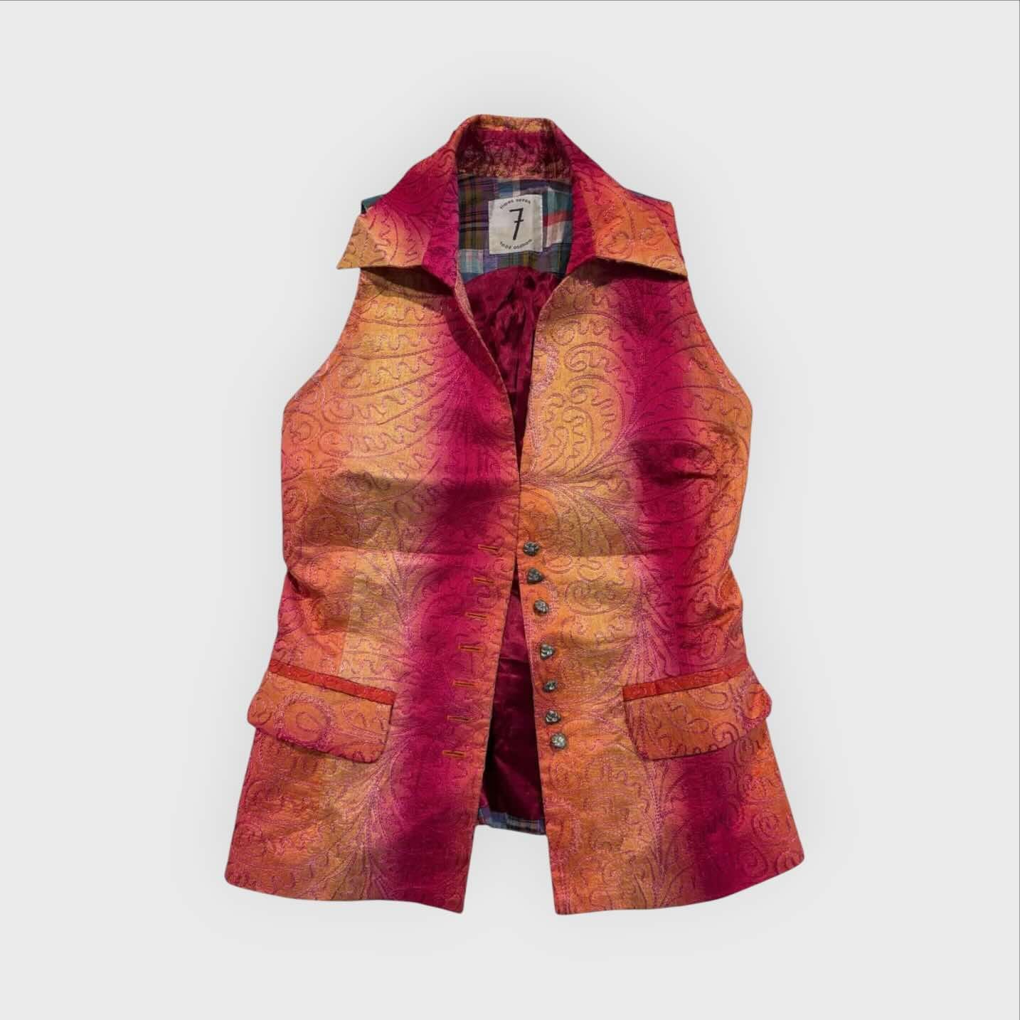 TODD OLDHAM Times Seven Gilet Vintage