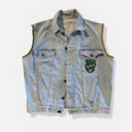 Uniform giubbino senza maniche Anni ‘80 in Denim 