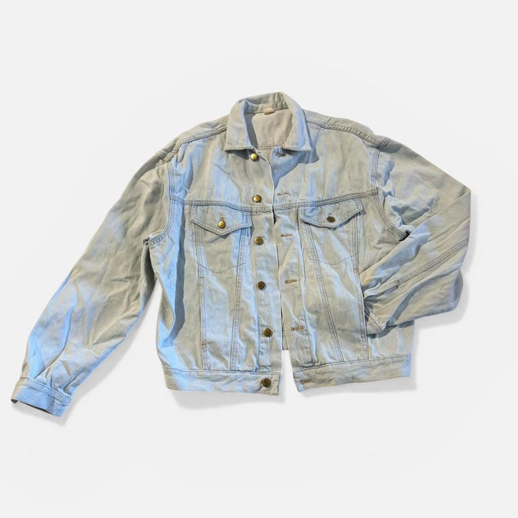 giubbino jeans vintage anni 80